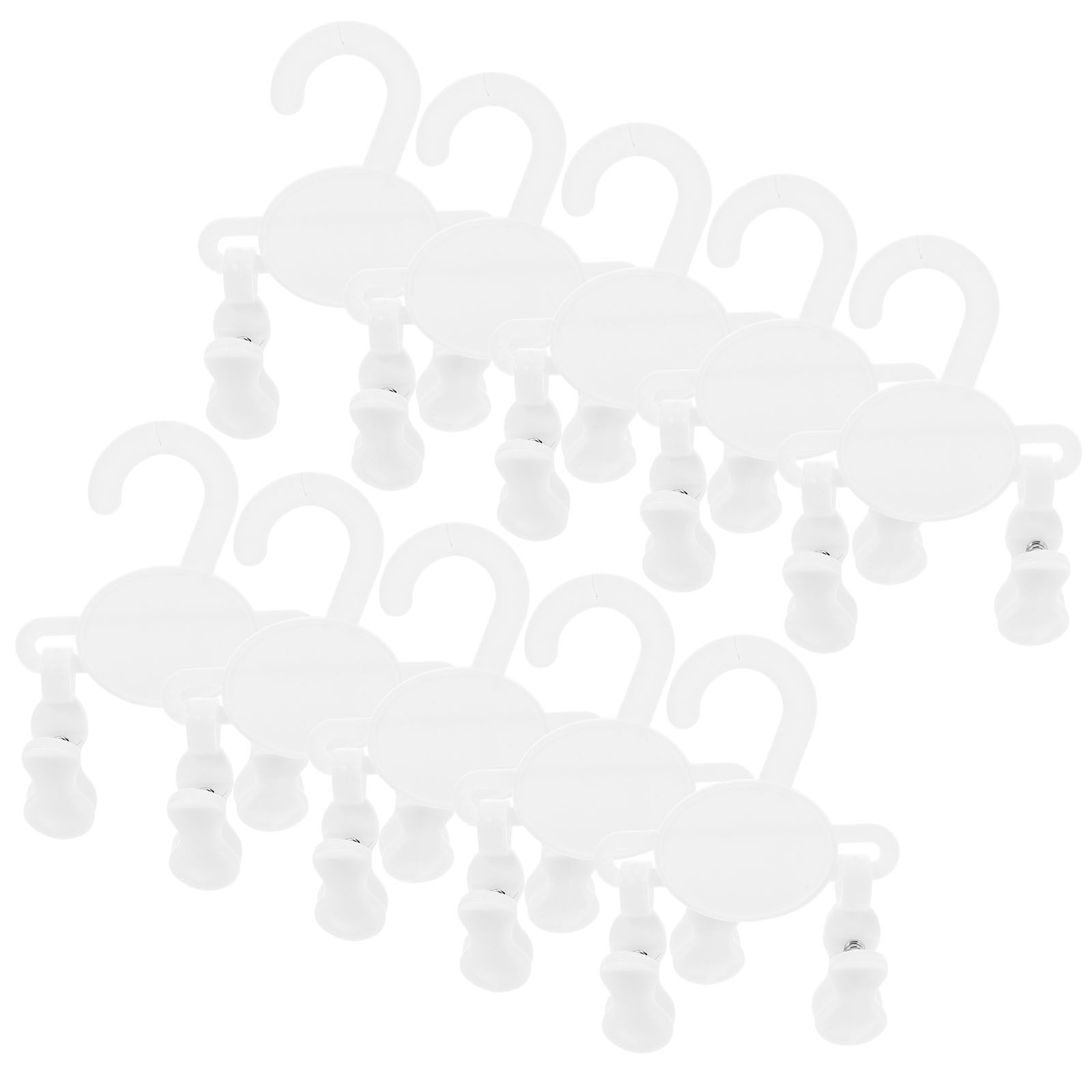 Baby Nursery Hooks - 10 Stück Schuhclips für Kleinkinder, Kunststoff-Slipper-Haken,