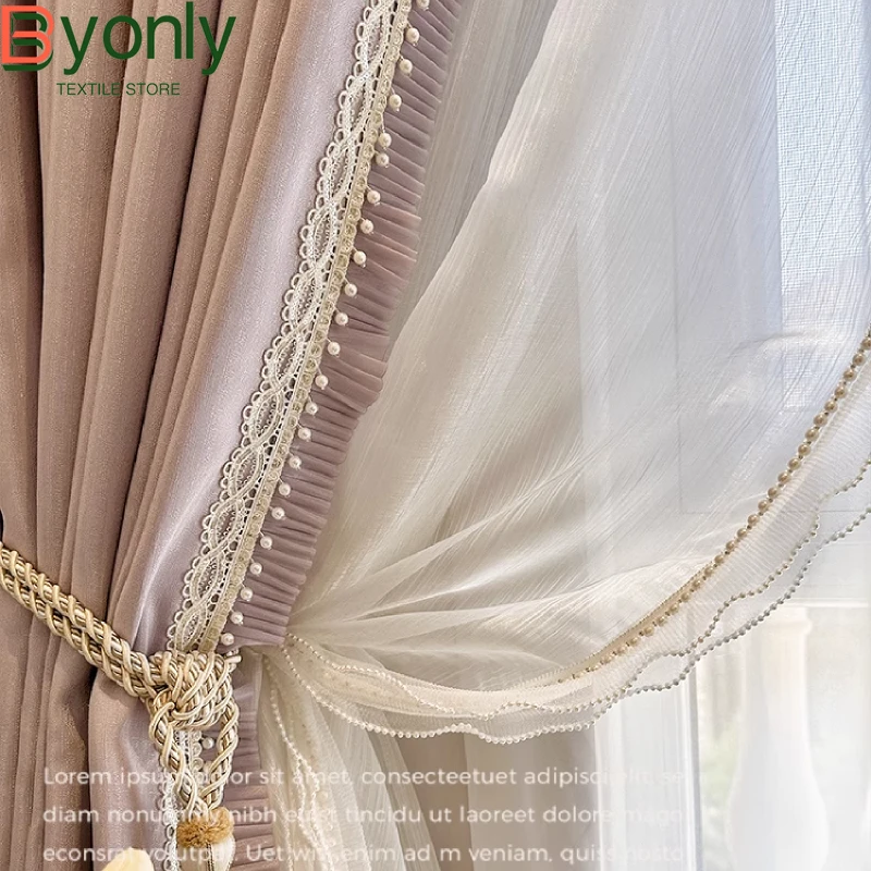 Blackout Curtain Nursery - Maßge schneiderte lila feine funkelnde Jacquard