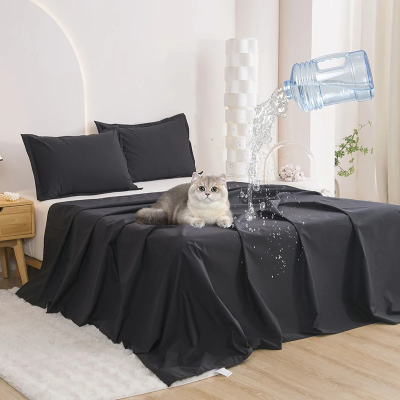 Baby Mattress Waterproof - Wasserdichtes Flachbettlaken für Queen-Size-Betten, Matratzenschoner für