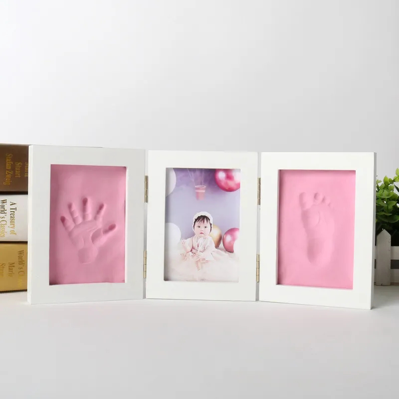 Baby Nursery Picture Frames - Fotorahmen für Neugeborene, Handabdrücke und Fußabdrücke