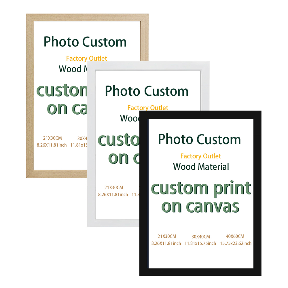 Photo Frame Baby - Maßgeschneidertes Leinwandgemälde plus Fotorahmen, hochauflösender Druck,
