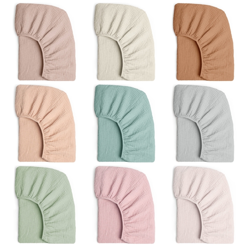Baby Nursery Cushion - Weiche atmungsaktive Musselin Baumwolle Baby Spann