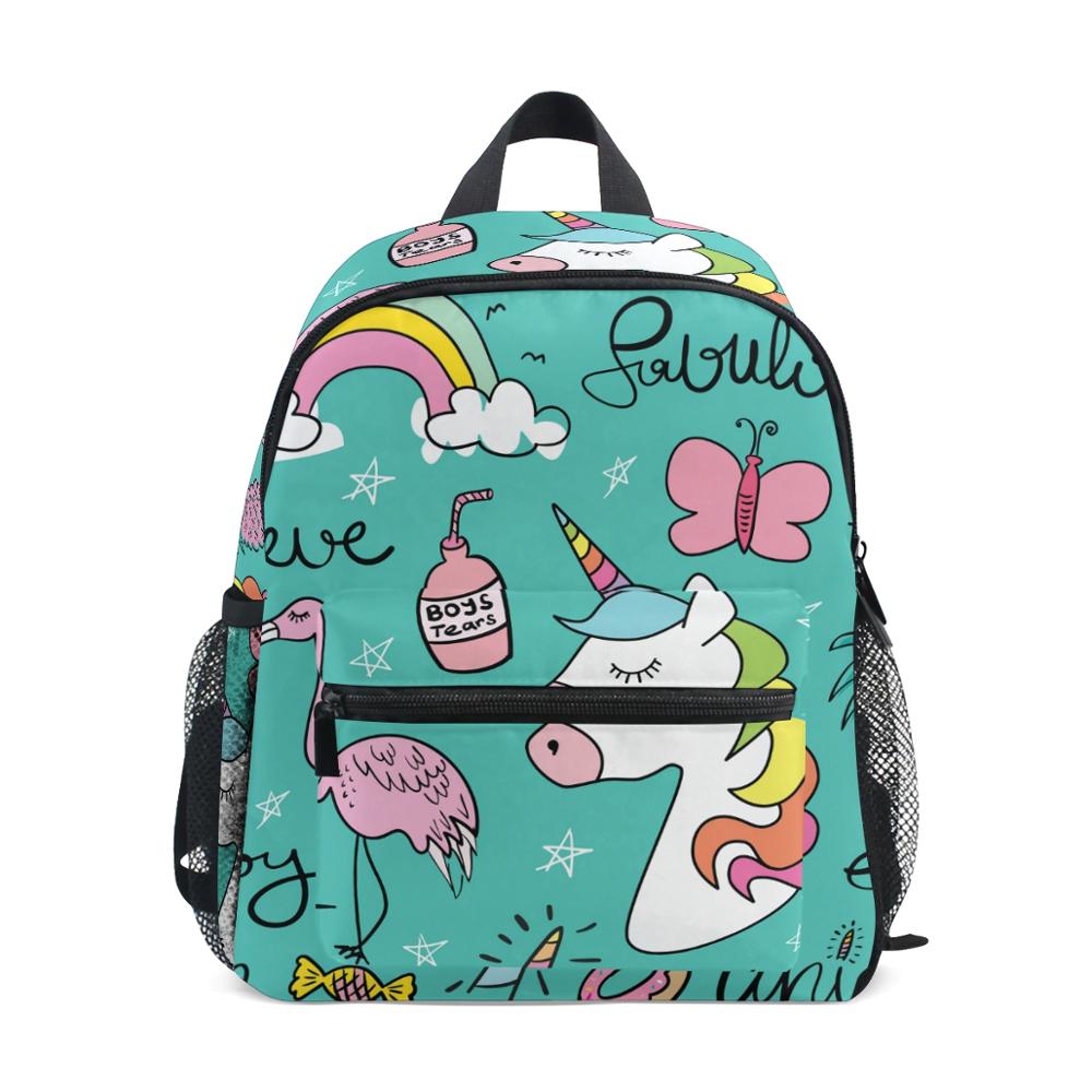 Baby Nursery Backpack - ALAZA Einhorn druck Kinder Rucksäcke Kinder