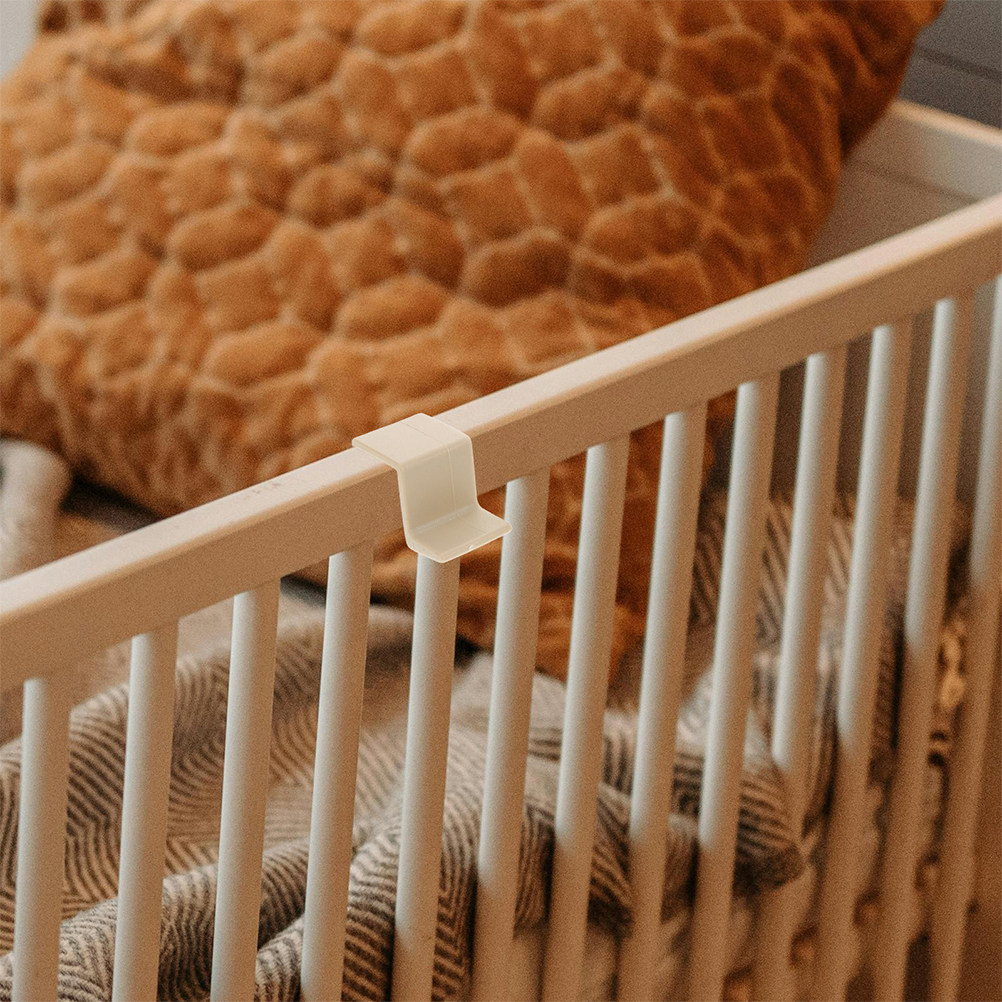 Baby Nursery Hooks - 20-teiliges Kinderbett-Zubehör-Set, Bettbrett-Stützen, Aufbewahrungsbretter, Haken, Kunststoff-Regalträger