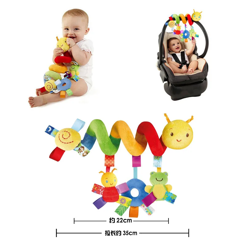 Baby Nursery Mobile - Baby-Hängespielzeug für Kinderbett, Autositz-Spielzeug, Weiche Mobile,