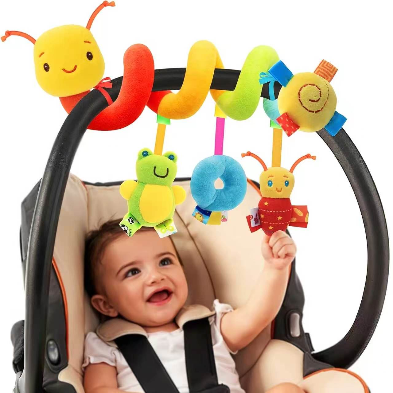 Baby Nursery Mobile - Niedliches Bienen-Hängespielzeug für Baby-Mobile und Autodekoration,