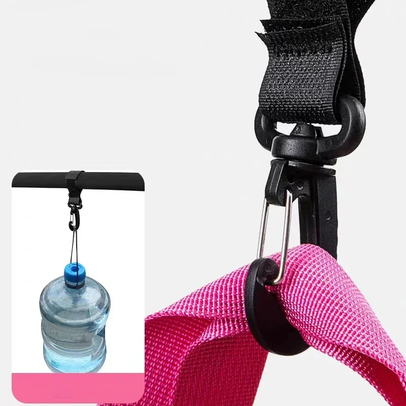 Baby Nursery Hooks - 8 Stück Kinderwagen-Haken, drehbare Aufhängeclips für