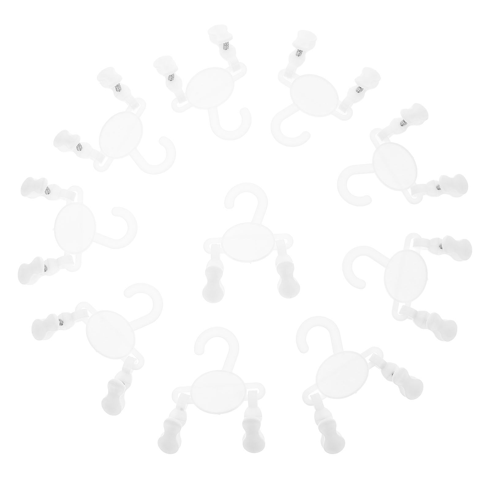 Baby Nursery Hooks - 10 Stück Schuhhaken für Kleinkinder, Kunststoff-Kleiderbügel