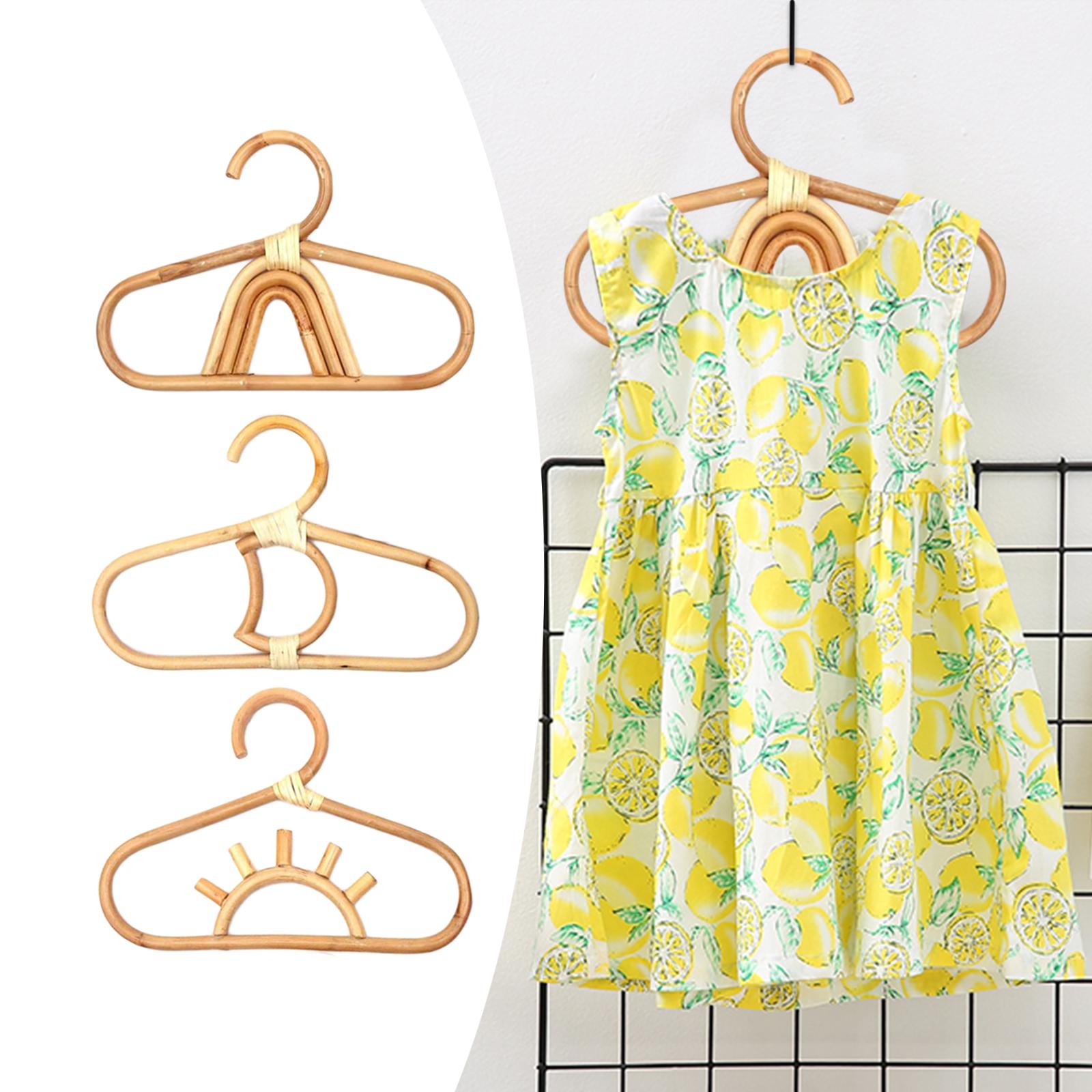 Baby Nursery Hooks - Kinderkleiderbügel Kleiderbügel Hut-Aufhänger Zimmer Rattan Glatter