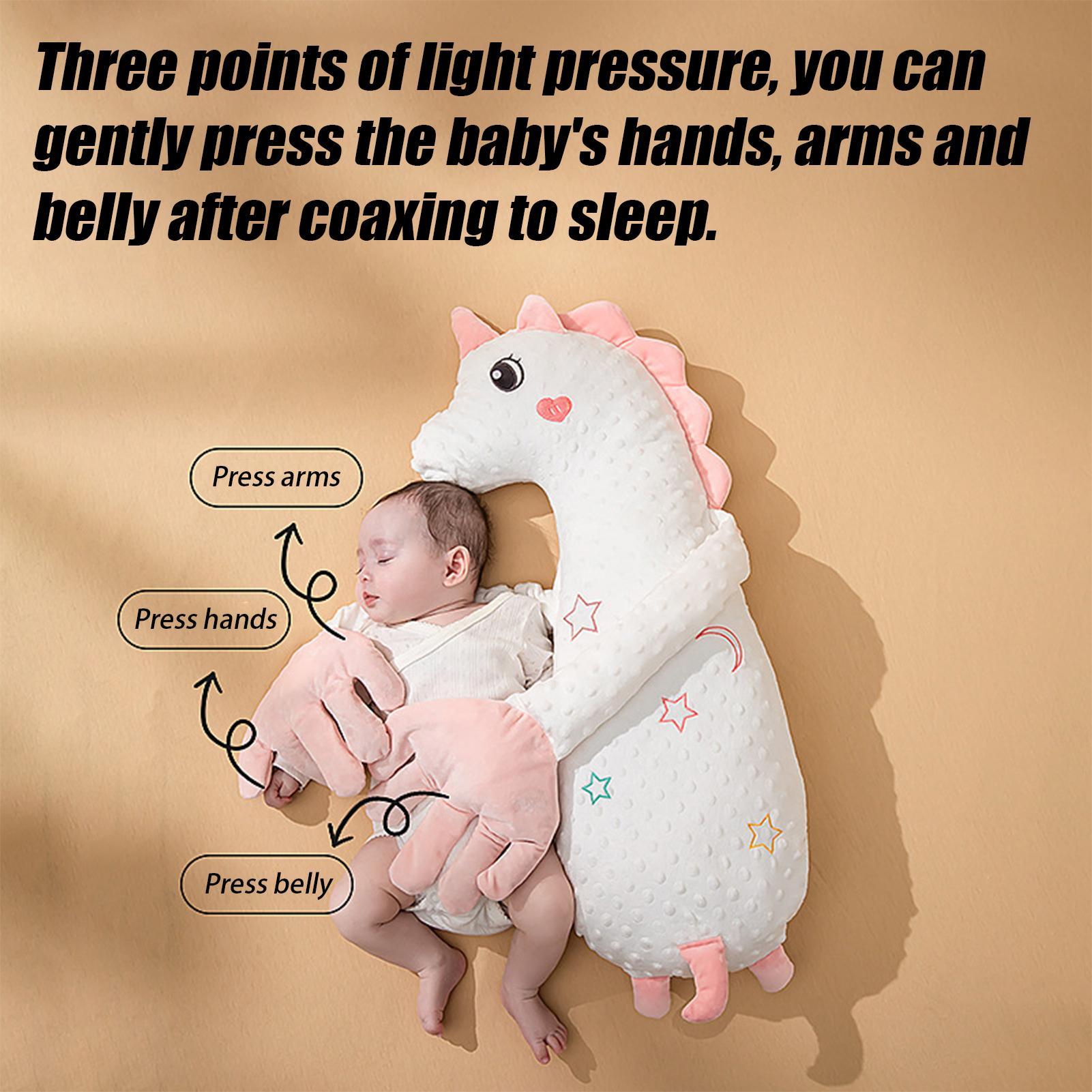Baby Nursery Cushion - Automatische beruhigende elektrische Kuscheltier-Puppe mit Fernbedienung,