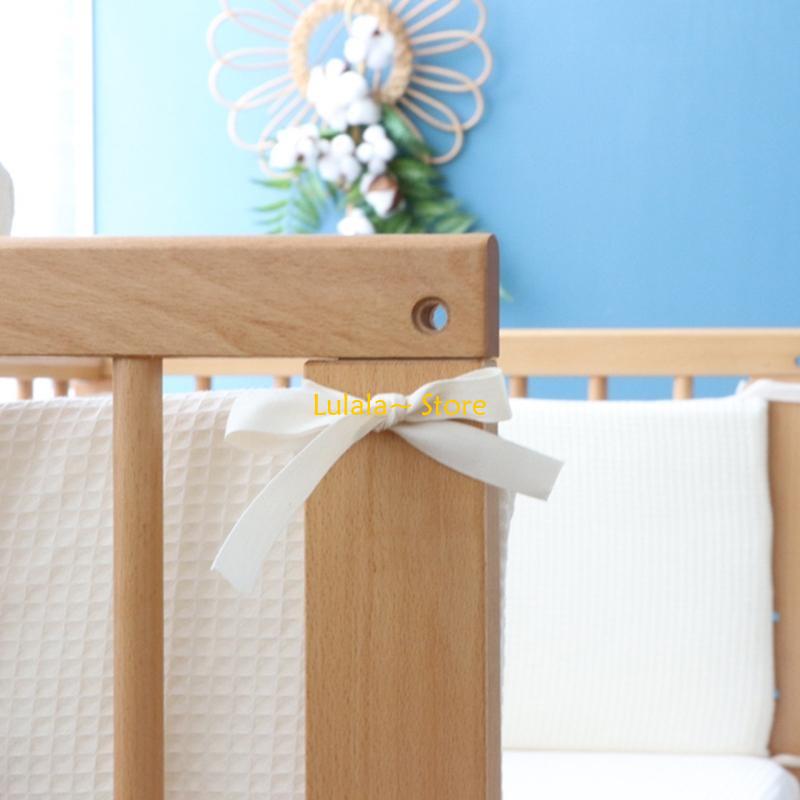 Baby Nursery Cushion - Y4QA 200 x 32 Babybettumrandung, Antikollisionskissen
