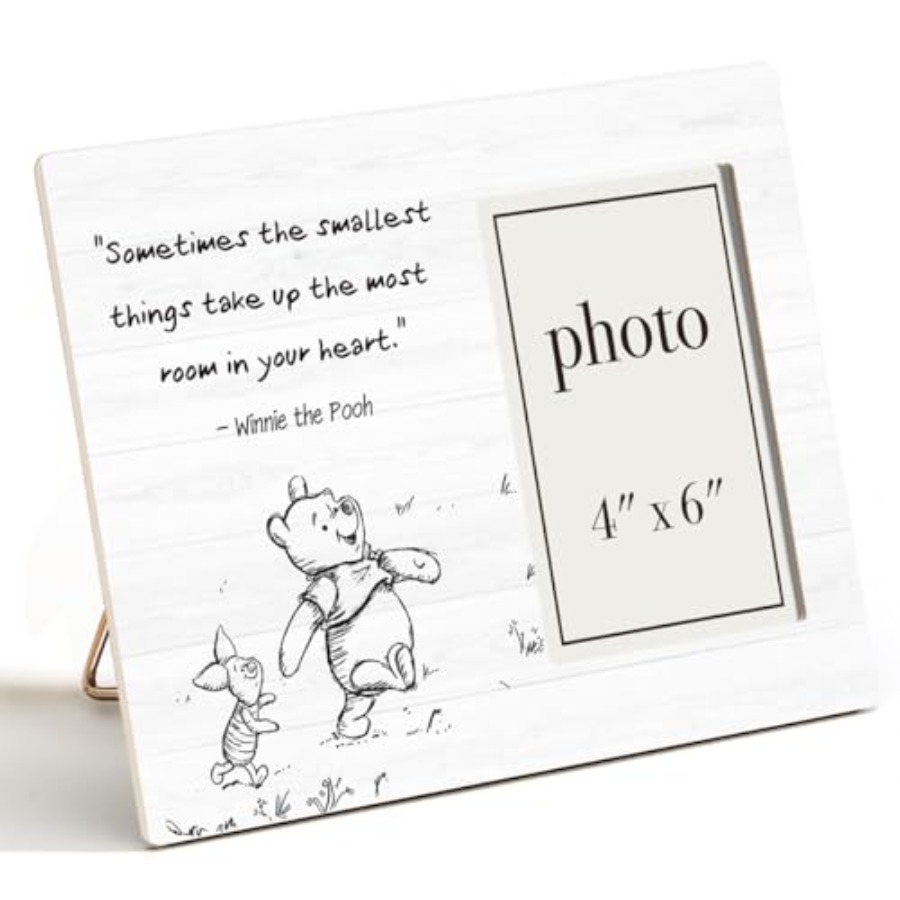 Baby Nursery Picture Frames - Klassischer Winnie-Puuh-Bär Bilderrahmen für Kinderzimmer, Babygeschenke