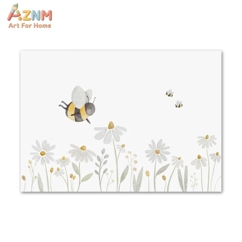 AZNM Aquarell-Bär-Fuchs-Tier-L – Baby Nursery Posters Bewertung und Preis