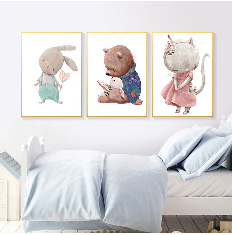 1 Stück rahmenloser dekorative – Baby Nursery Posters Bewertung und Preis
