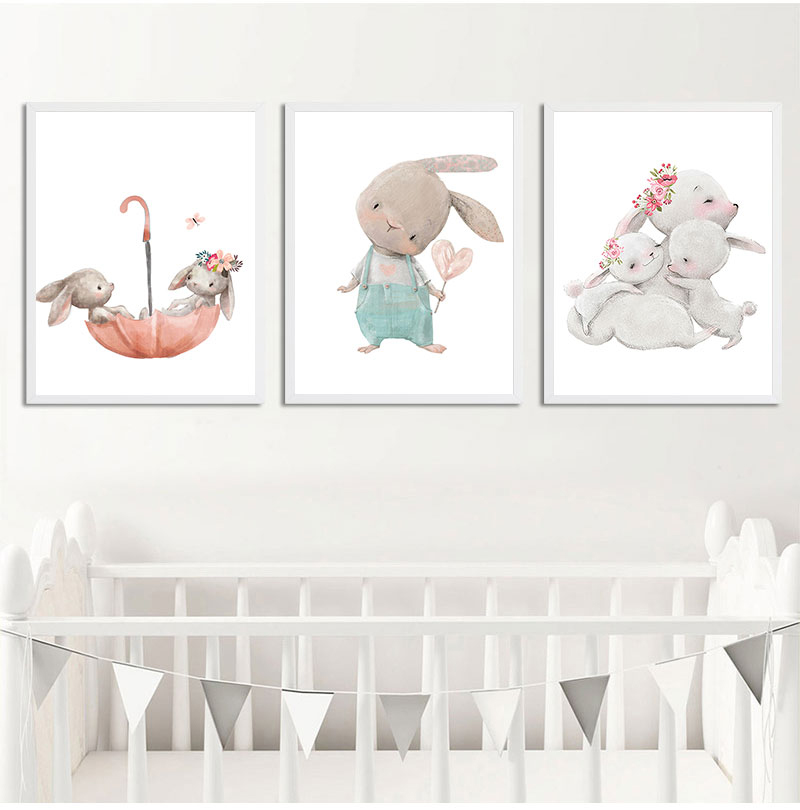 1 Stück rahmenloser dekorative – Baby Nursery Posters Bewertung und Preis