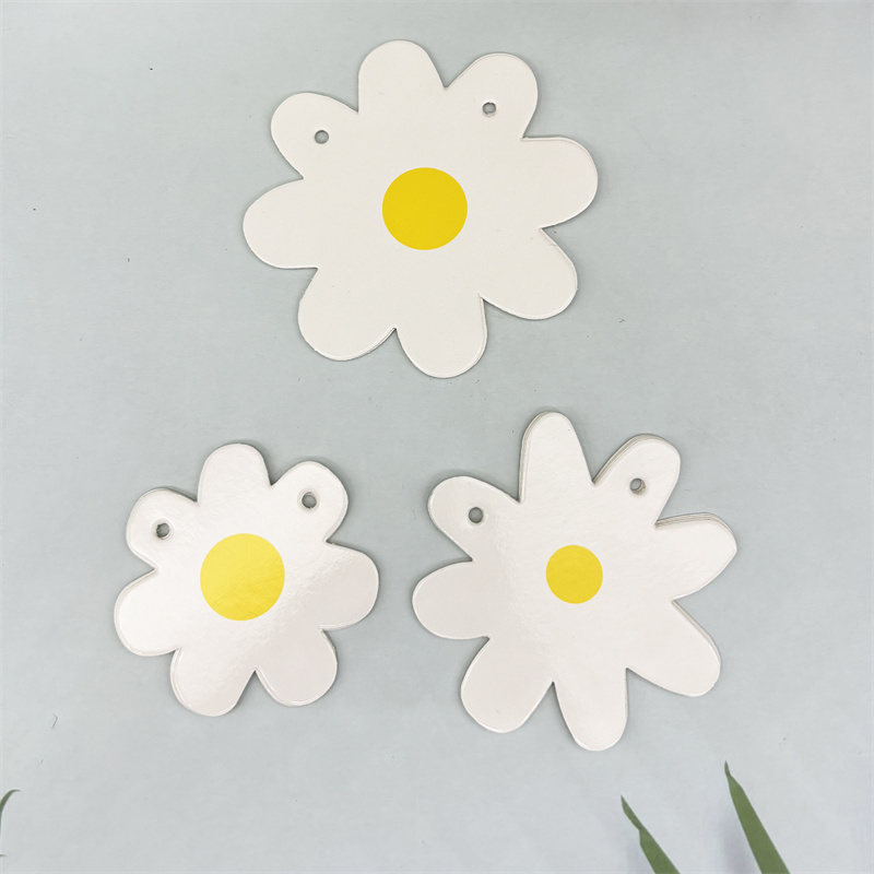 1 Set Weiße Gänseblümchen-Blum – Baby Nursery Garland Bewertung und Preis