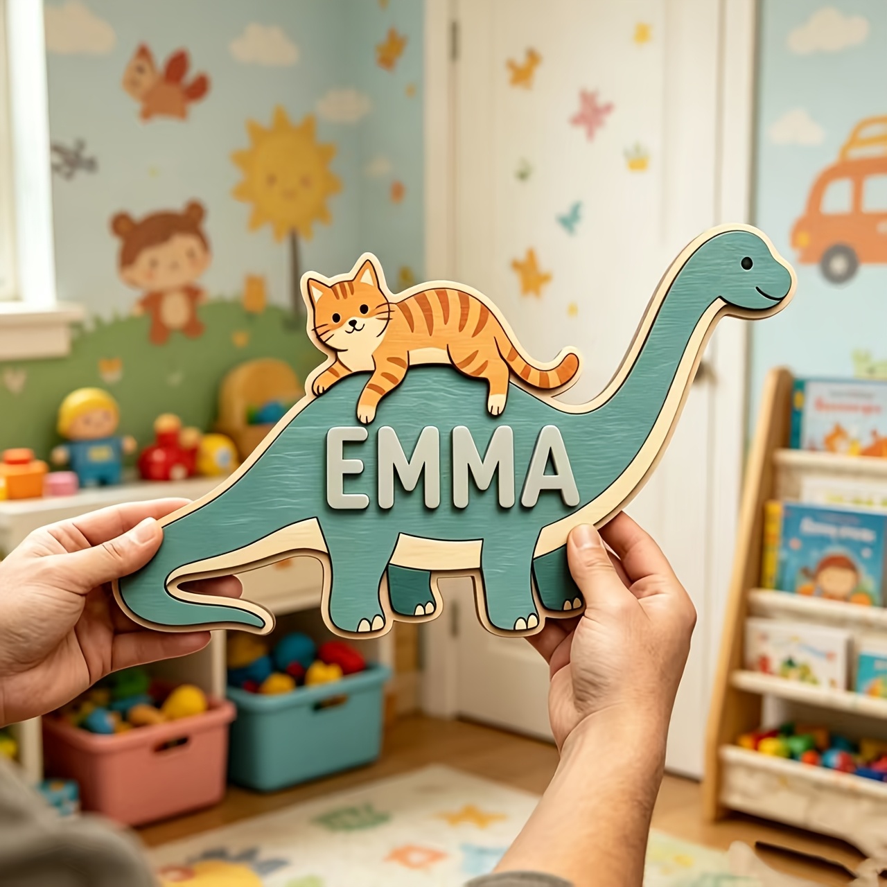 Personalisiertes Namensschild  – Baby Nursery Name Sign Bewertung und Preis