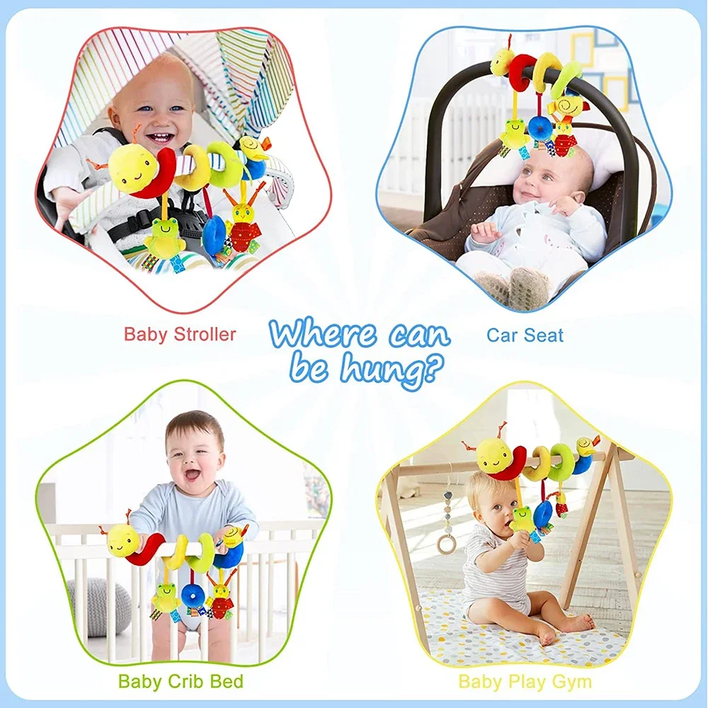 Spirale Kinderwagen Spielzeug  – Baby Nursery Mobile Bewertung und Preis