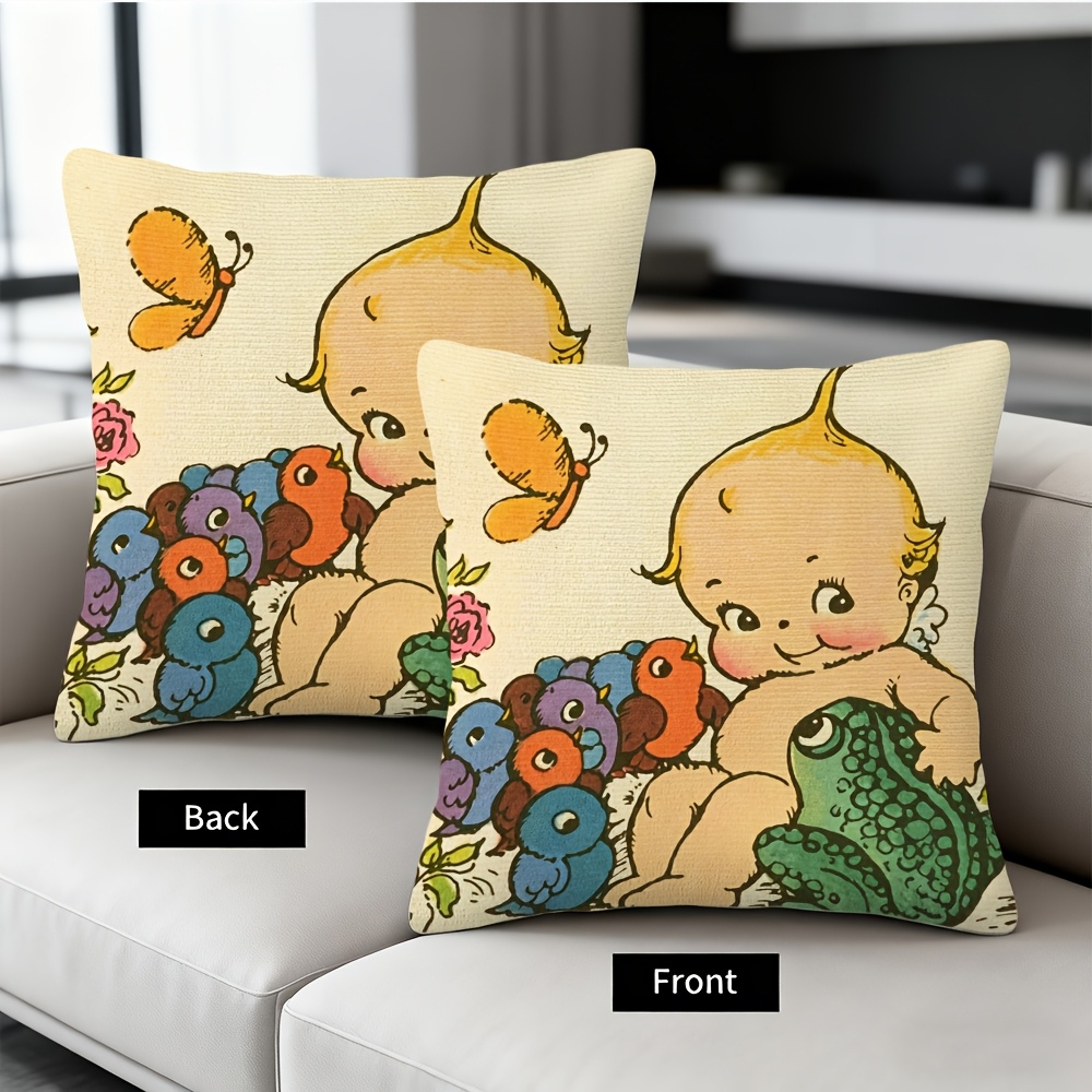 Niedlicher Baby-Frosch, Kinder – Baby Nursery Cushion Bewertung und Preis