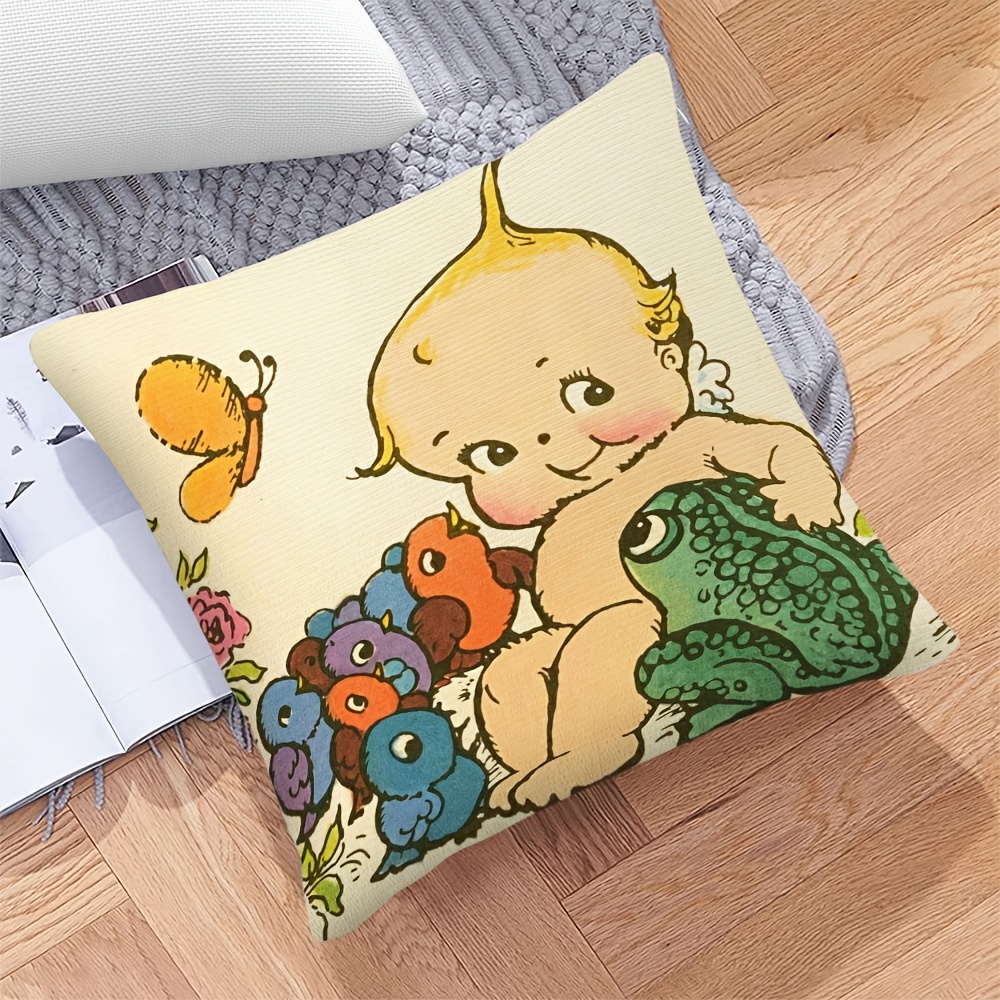 Niedlicher Baby-Frosch, Kinder – Baby Nursery Cushion Bewertung und Preis