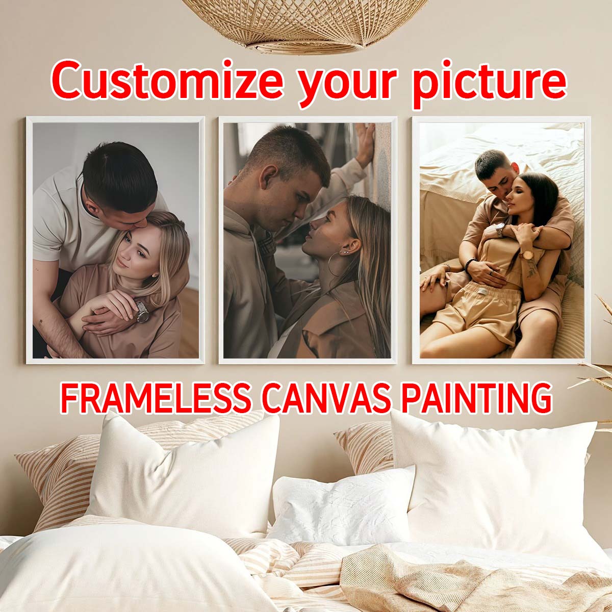 Triptychon - 2D-Foto-Holzrahme – Photo Frame Baby Bewertung und Preis