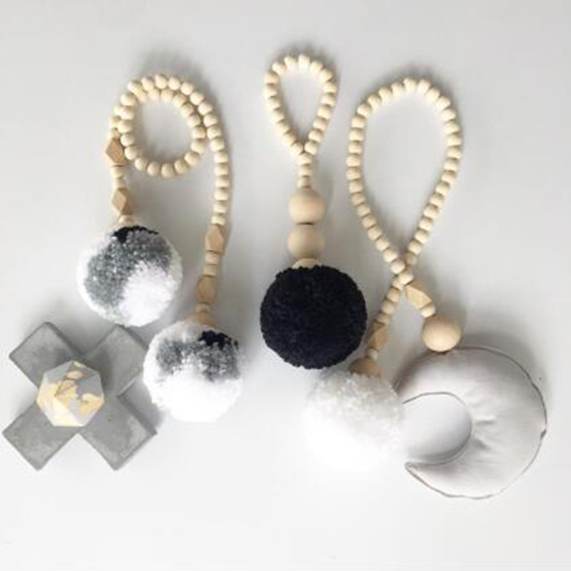 Holz Perlen Quaste Ball Girlan – Baby Nursery Garland Bewertung und Preis
