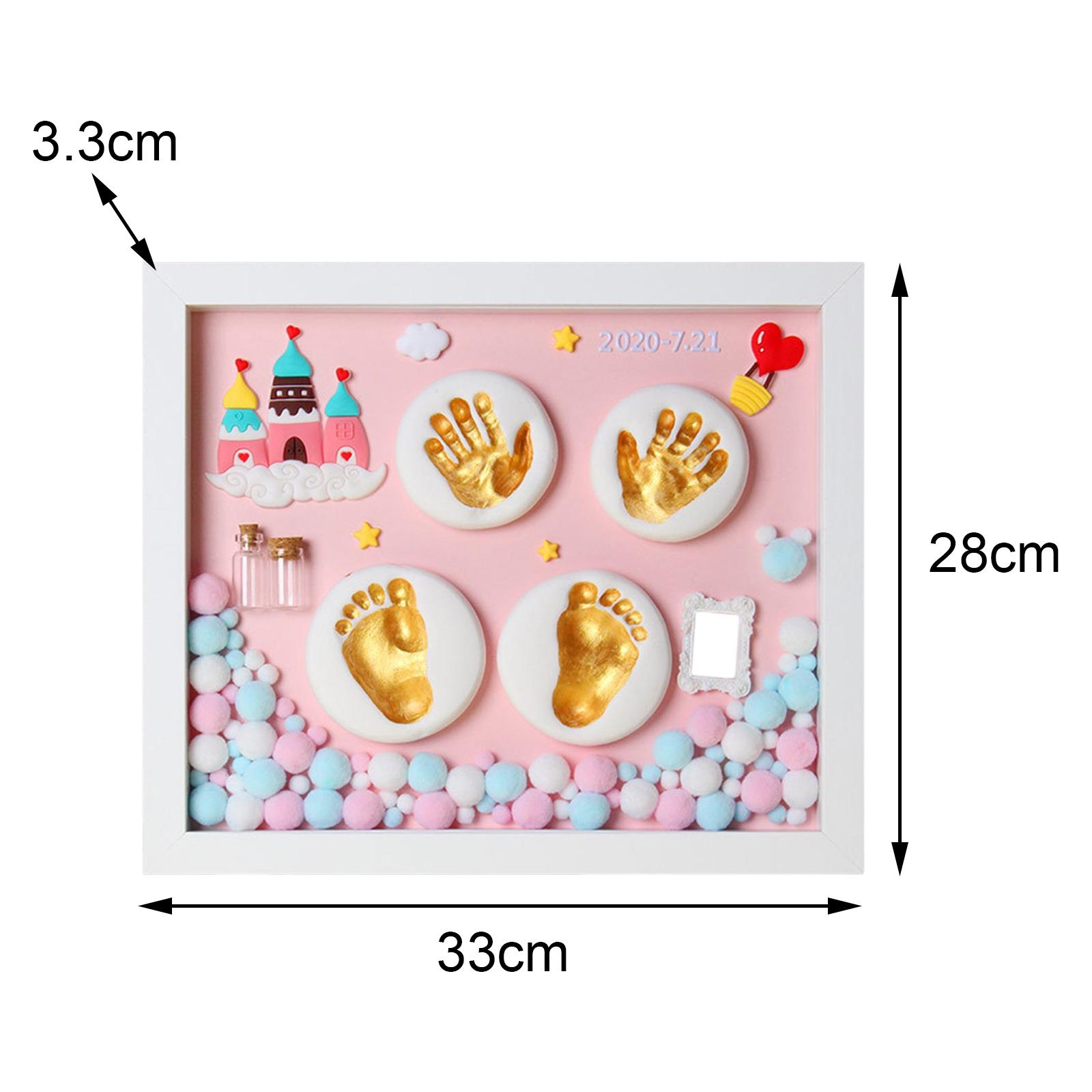 Baby-Bilderrahmen, Fußabdruck  – Baby Nursery Picture Frames Bewertung und Preis