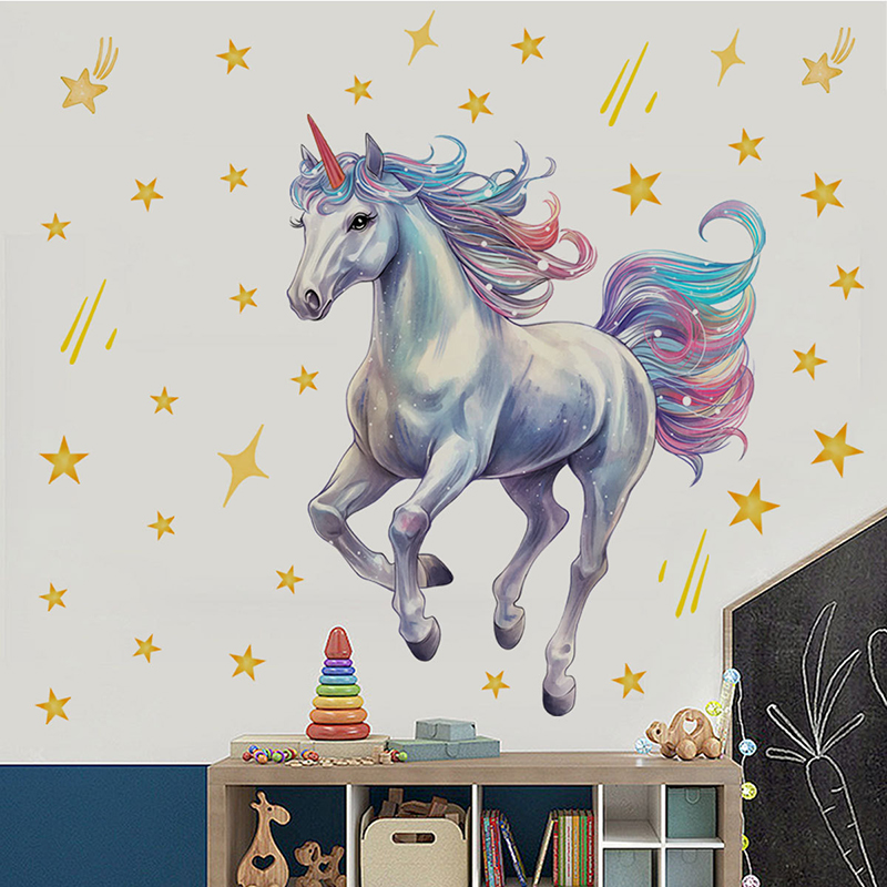 Cartoon Meteor Regenbogen Einh – Baby Nursery Diy Bewertung und Preis