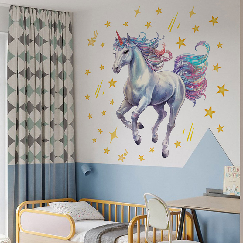 Cartoon Meteor Regenbogen Einh – Baby Nursery Diy Bewertung und Preis