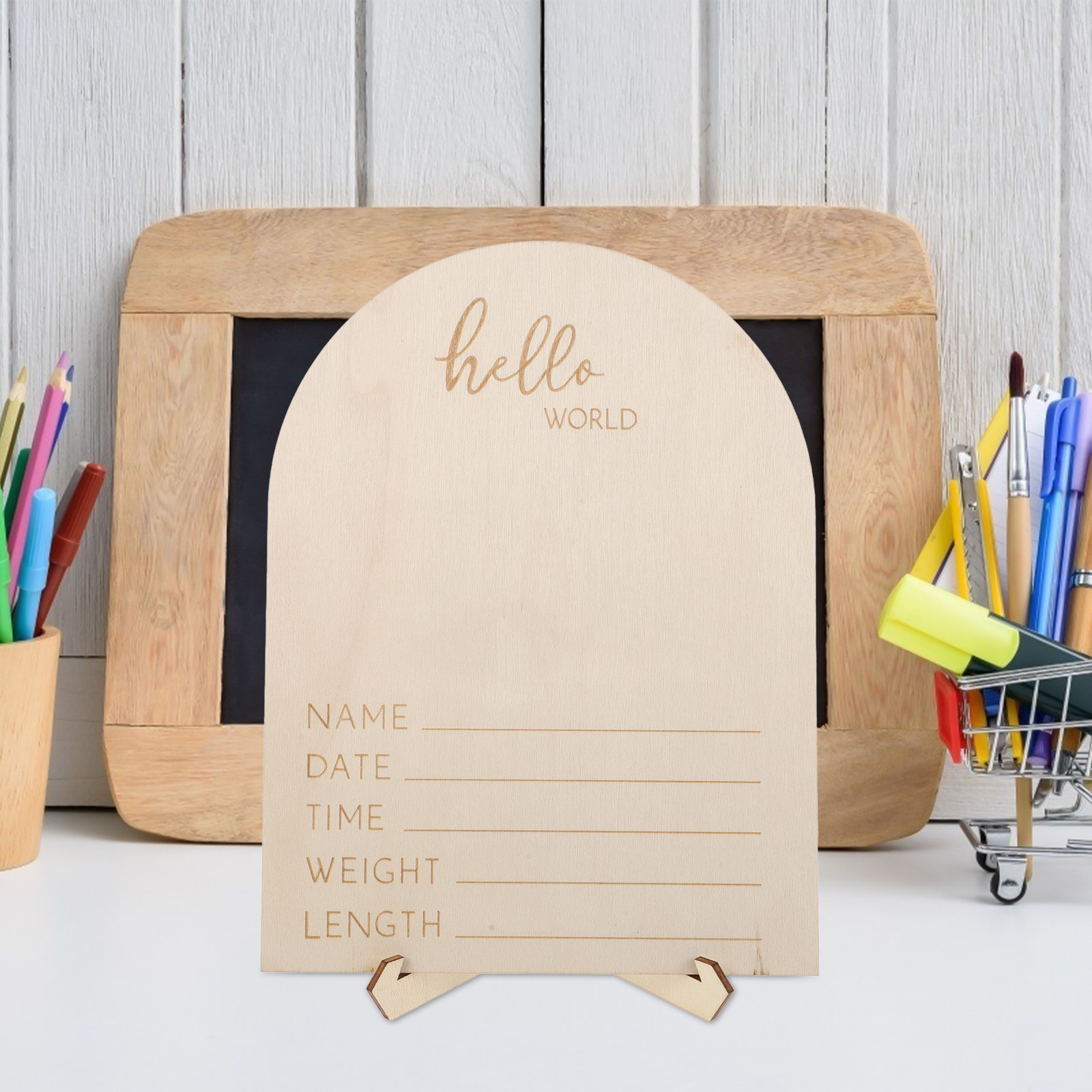 1 Set Holz-Ultraschallbild-Rah – Baby Nursery Picture Frames Bewertung und Preis