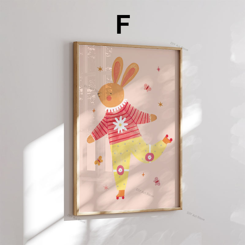 Lustige Cartoon-Tier Kinderzim – Baby Nursery Posters Bewertung und Preis