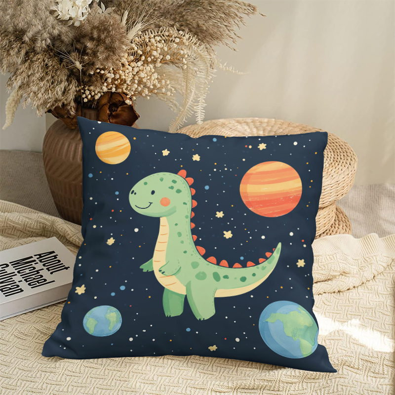 Niedlicher Dinosaurier-Weltrau – Baby Nursery Cushion Bewertung und Preis