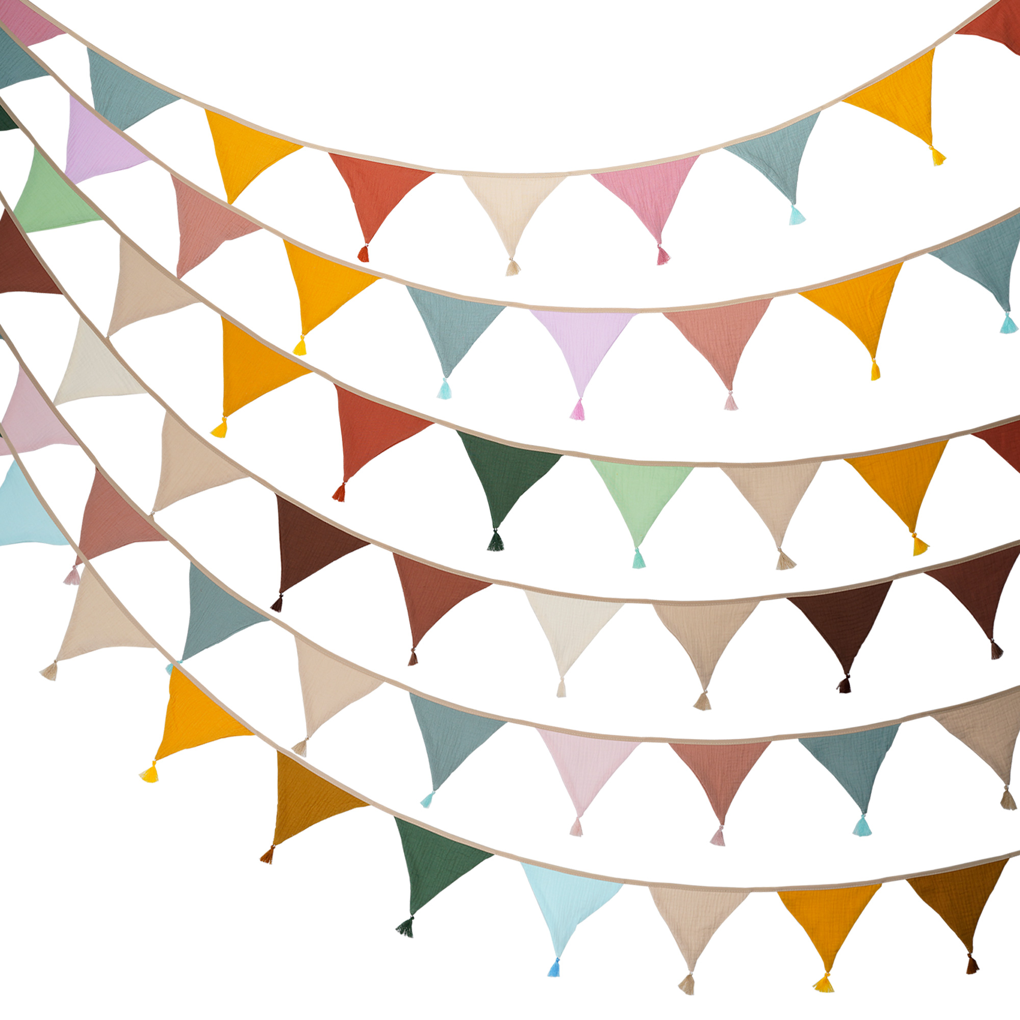 2,6 m/8,5 ft Stoff-Wimpelkette – Baby Nursery Garland Bewertung und Preis