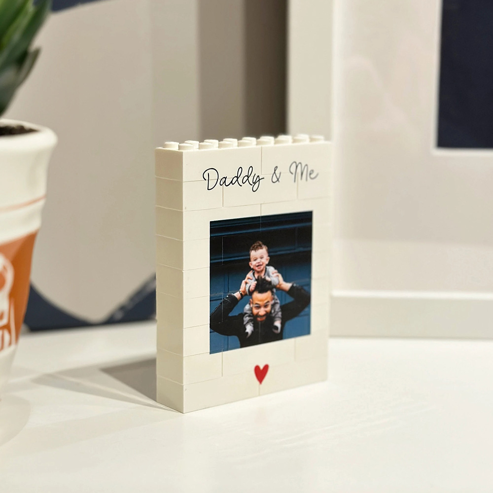 Personalisiertes Baustein-Foto – Photo Frame Baby Bewertung und Preis