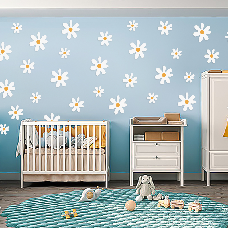 Boho Gänseblümchen Blumen Wand – Baby Nursery Diy Bewertung und Preis