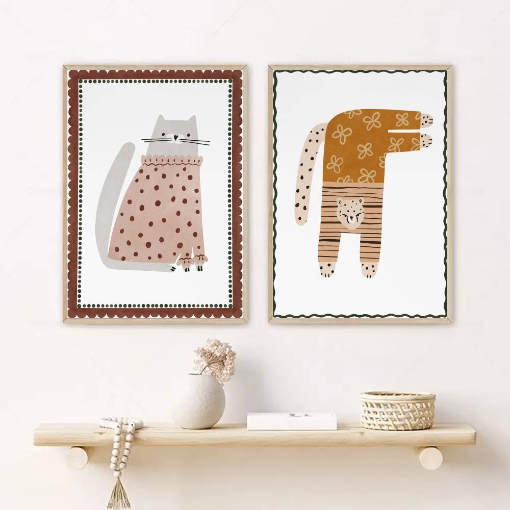 Neutrales Boho Kinderposter Ni – Baby Nursery Wallpaper Neutral Bewertung und Preis