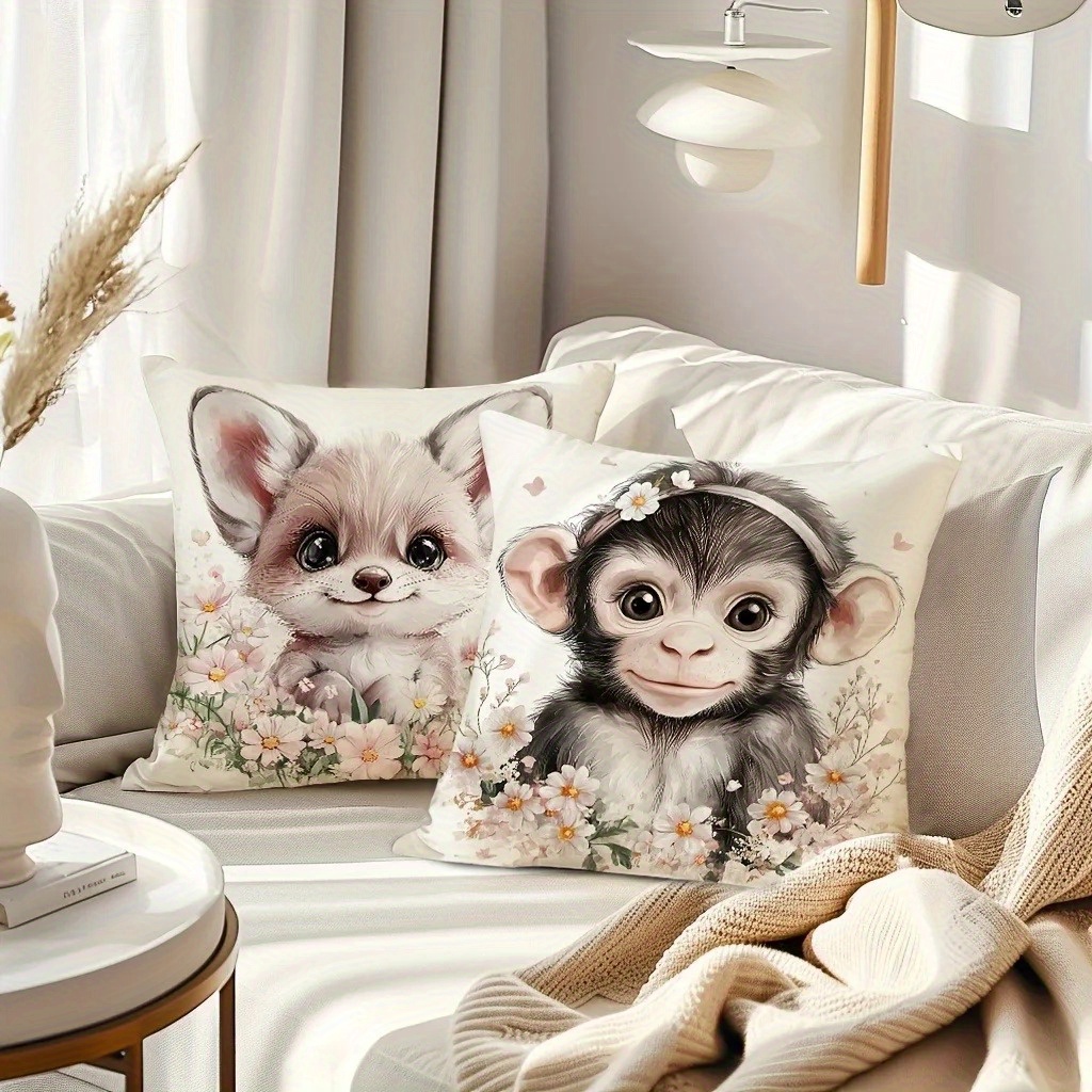 Niedliche Baby-Bauernhoftier-K – Baby Nursery Cushion Bewertung und Preis