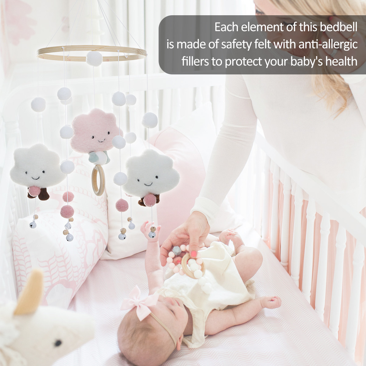 Mobile Windspiele mit Wolken p – Baby Nursery Mobile Bewertung und Preis