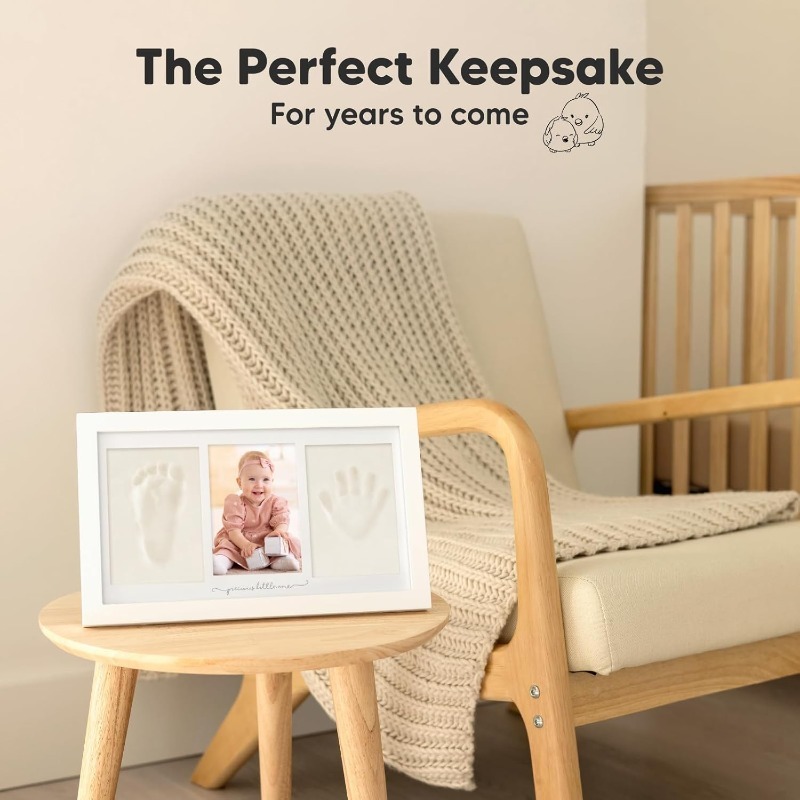 Baby Hand- und Fußabdruck-Set  – Baby Nursery Picture Frames Bewertung und Preis