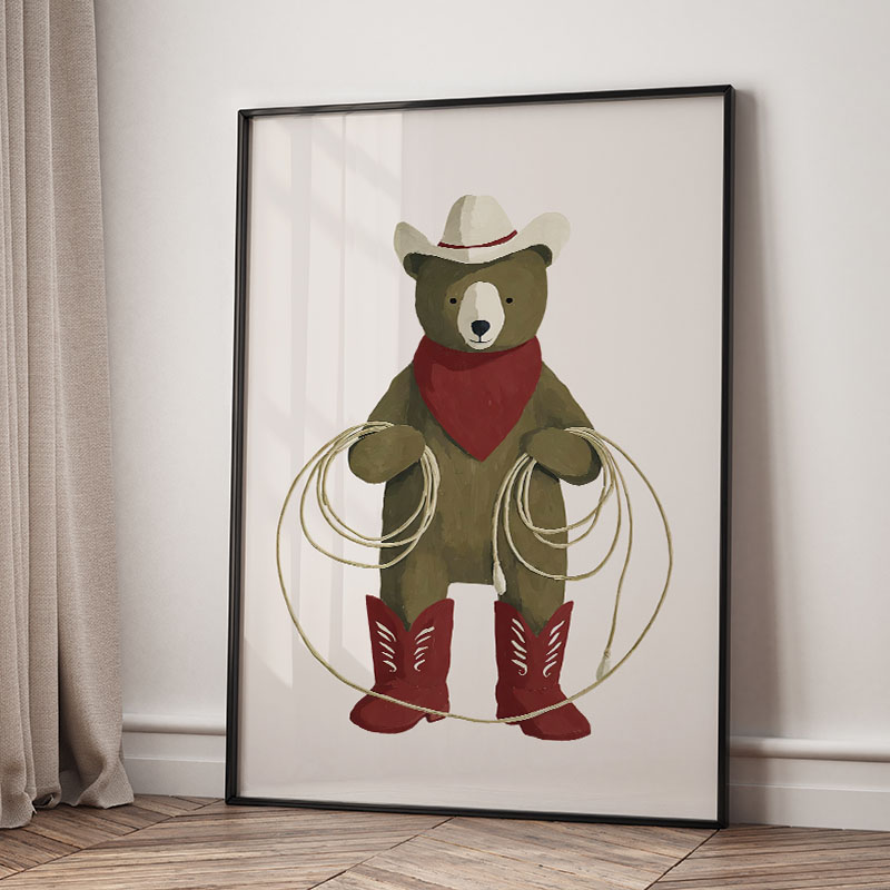 Lustige Cartoon-Tier Auto Ball – Baby Nursery Posters Bewertung und Preis