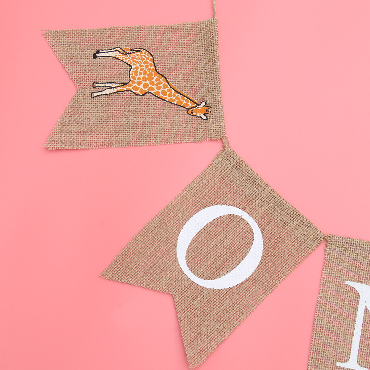 Giraffen-Leinenbanner mit Einz – Baby Nursery Garland Bewertung und Preis