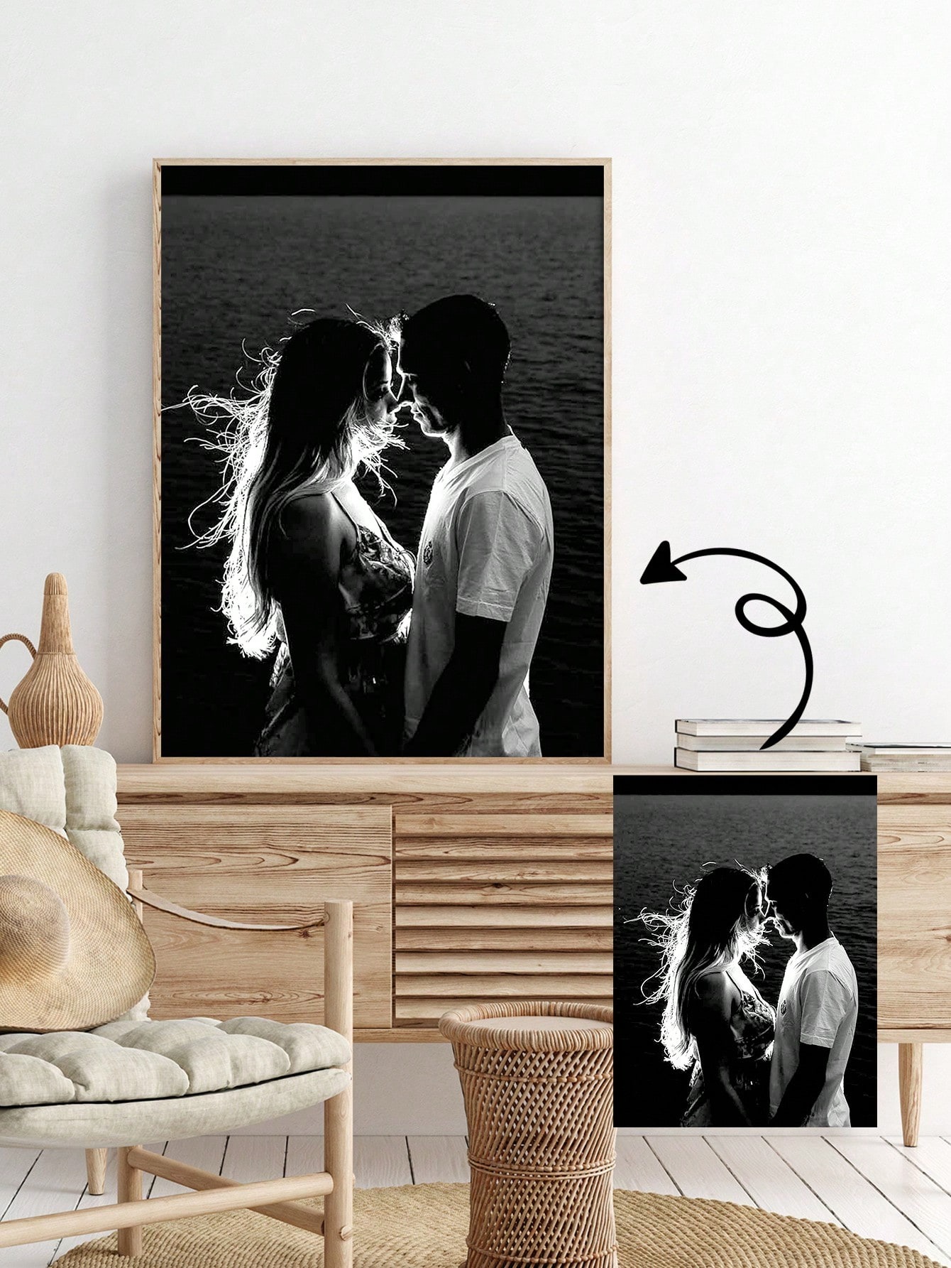 1 personalisierter Fotodruck a – Photo Frame Baby Bewertung und Preis