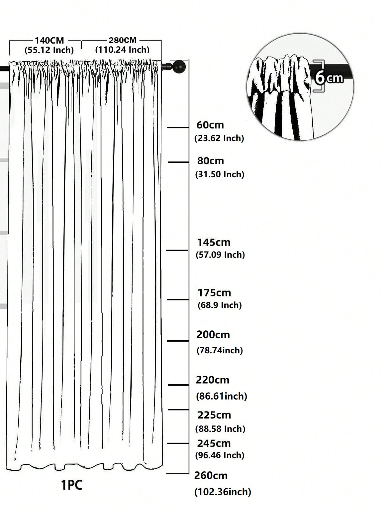 1 Stück aufklebbare Spitze Per – Blackout Curtain Nursery Bewertung und Preis