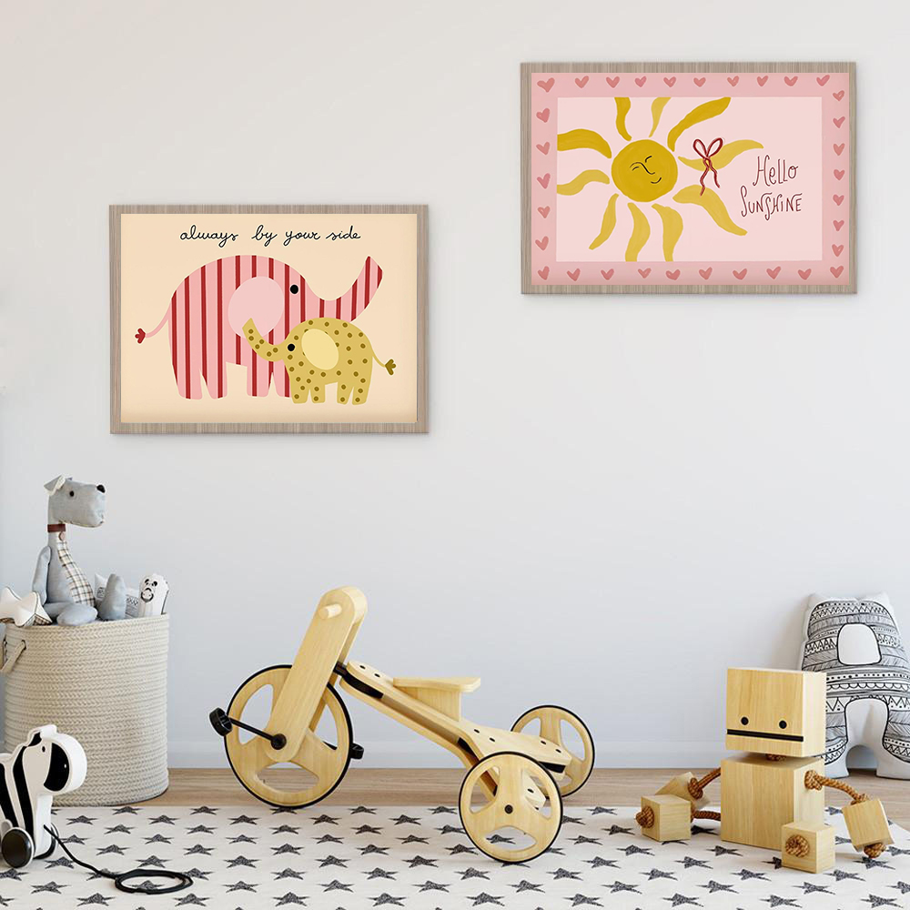 Hasen-Feen-Schwan Kinderzimmer – Baby Nursery Paintings Bewertung und Preis
