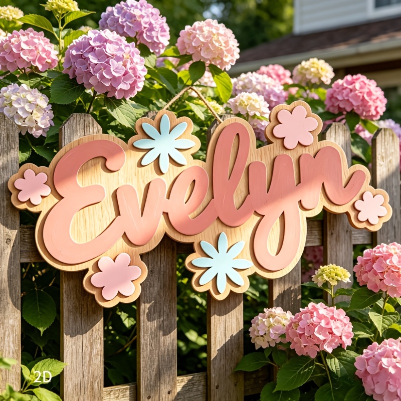 Personalisiertes Namensschild  – Baby Nursery Name Sign Bewertung und Preis