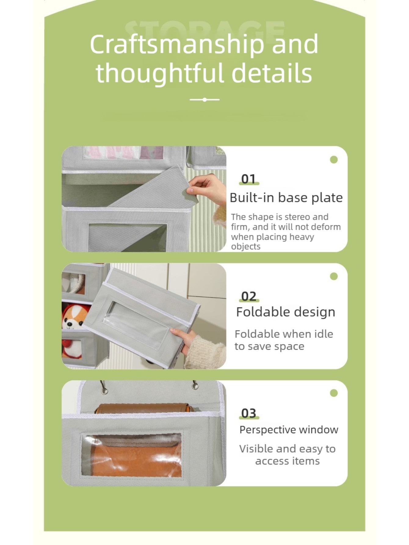Mehrschichtige, durchsichtige  – Baby Nursery Hooks Bewertung und Preis