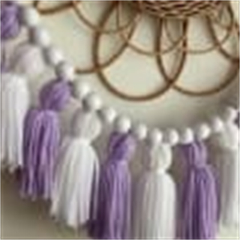 Gelbe Boho Quasten-Girlanden W – Baby Nursery Garland Bewertung und Preis