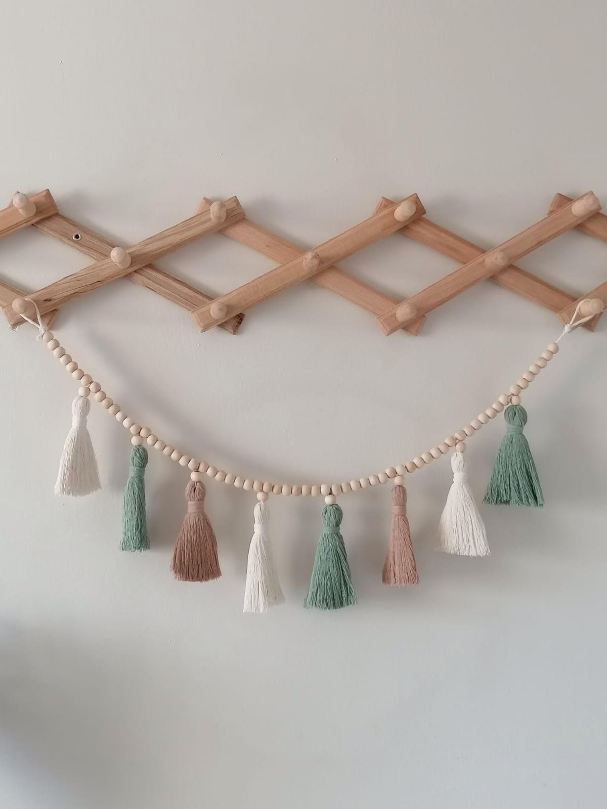 Quaste Makramee Girlande, Boho – Baby Nursery Garland Bewertung und Preis