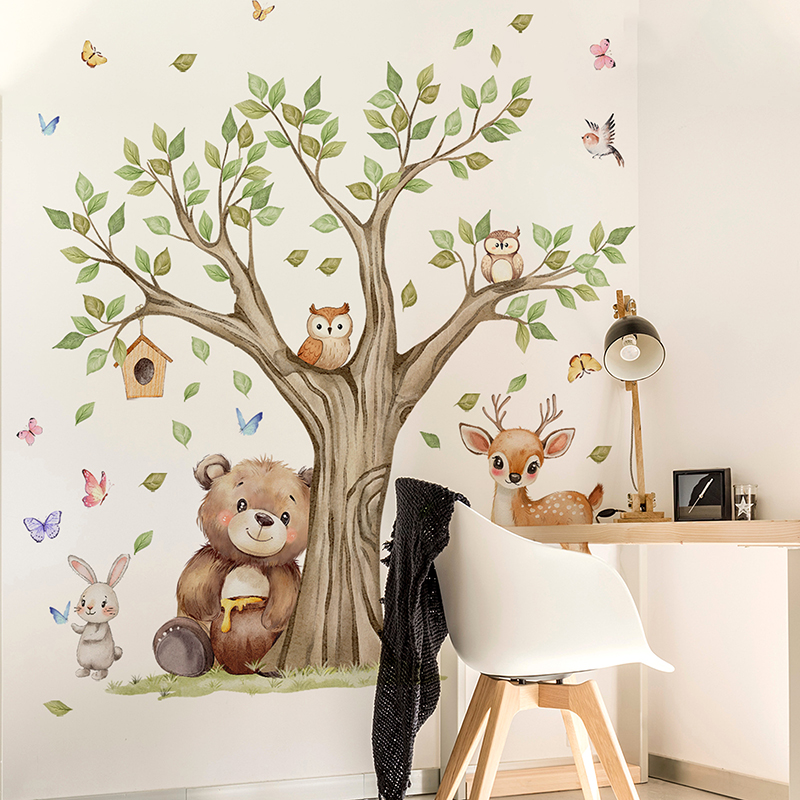 Cartoon Dschungel Tiere Park W – Baby Nursery Diy Bewertung und Preis
