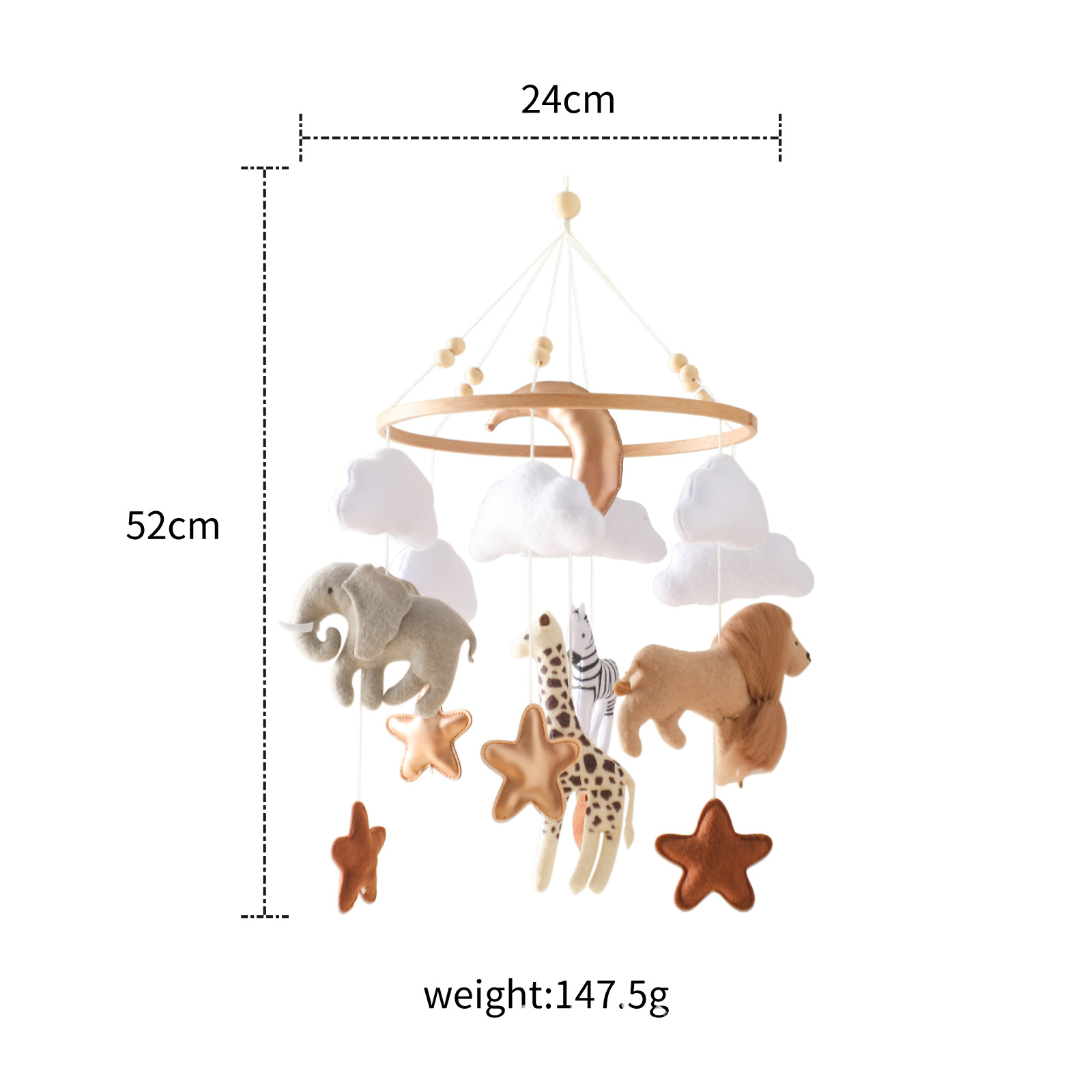 Heißer Verkauf Nordic Handgema – Baby Nursery Mobile Bewertung und Preis